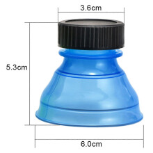 Leakproof Reusable Can Cover, Food Grade PP, Fits Most Standard Beverage Beer Soda Cans
