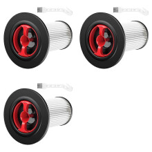 Filtro HEPA compatible con Bosch Unlimited Gen2 Serie 8, BSS825CARP, BBS1, BBS8, BCS1, BCS8, BKS8, paquete de 3, 0,3 micras