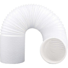 Afvoerslang voor draagbare airconditioners, 13 inch diameter, compatibel met de meeste modellen, telescopisch uitschuifbaar van 35,6 tot 203,2 inch.