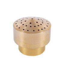 1/4" Brass Garden Fountain Nozzle Fireworks Shape Water Spray Head for Pond