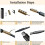 12Wire Connector Nut Kit 80A Splicing Quick Wiring Connection Terminal Circuit Connector Wire Connector 5