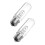 JDD E27 Edison Bulbs Dimmable 200W 2820 Lumens Warm White 2800K 2 Pack 1