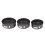 Springform Pan Set 3Pcs Carbon Steel Removable Bottom 22/24/26cm 2