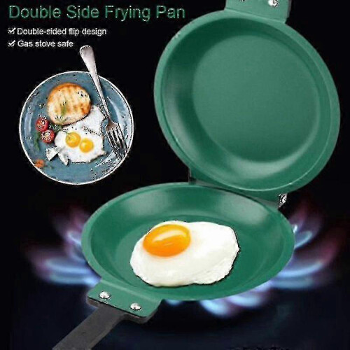 Double Sided Pancake Maker with Ceramic Non-Stick Surface, Titanium Steel Flip Frying Pan 1