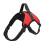 Dog Harness with Leash, Reflective, Explosion Proof for Small Medium Large Dogs, Red, Polyester 2