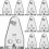 Hold Down Brackets Compatible with 1 Inch Mini Blinds Bottom Rail - 12pcs Clear Plastic Clips 1