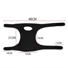 Garten-Knieschoner mit dicker Schaumstoffpolsterung für optimalen Knieschutz, verstellbarer Riemen, Unisex-Paar