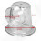 Transparent Pre Filter Lid Compatible with SPS 50 SPS100 SPS75 SPS25 Pool Pump 3