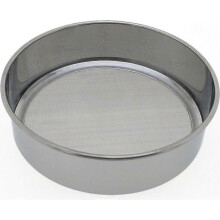 Stainless Steel Flour Sieve 40 Mesh for Sifting Grains Powder Sugar Cocoa