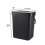 Small Kitchen Compost Bin 3L with Lid, Flip-Top Design, Pressure Ring, Portable Handle 5
