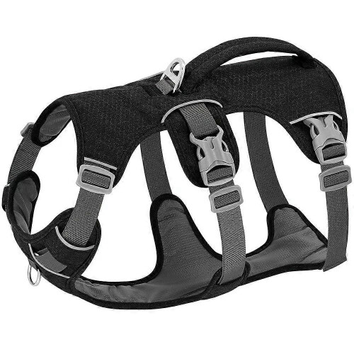 Escape Proof Dog Harness with Handle and Reflective Strips for Small Medium Large Dogs 2