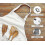 Adjustable Bib Apron 2 Pack, Polyester Sleeveless Aprons with Pockets for Stain Resistance 2