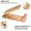 Folding Aluminum Alloy Wall Mounted Coat Hook, Foldable Rounded Corners Space Saving Hanger 3