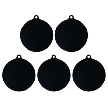 Siliconen beschermmatjes voor inductiekookplaten, 5 stuks, hittebestendig en krasbestendig.