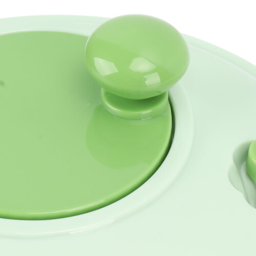 Salad Spinner Plastic Rotatable Veggie Washer Fast Mixing for Kitchen 2