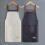 Cooking Apron PVC Adjustable Halter with Front Pocket Waterproof Oil-Proof 3