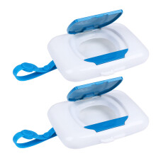 2St Baby Wipes Holder PP Duurzaam Opbergdoosje Voor Natdoekjes