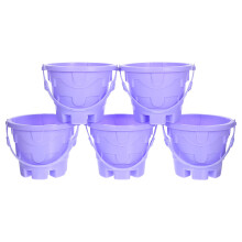 5St Strandemmer Voor Kinderen Plastic Mini Speelset