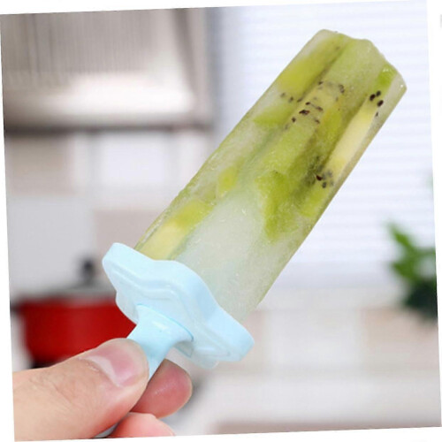 Wiederverwendbare Eisformen mit Griffen für selbstgemachtes Eis am Stiel, Eiscreme, Joghurt und Eiswürfel 1