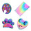 4St Nail Art Pallet Tray Multi Kleur Draagbare Ring 7