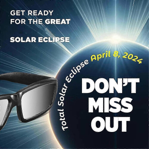 Solar Eclipse Glasses for Direct Sun Viewing, Certified Safe Shades, 6 Pack