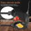 Double Sided Pancake Maker Pan, Non-Stick Ceramic Surface, Titanium Steel 3