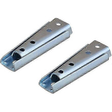 Headboard Brackets, 4.7 Inch Interlocking Metal Hanger for Sectional Sofa Connector