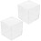 Clear Acrylic Display Case Box Organizer for Action Figures Collectibles 2pcs 2