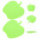 Apple Shape Chopping Board Plastic Cutting Mat for Kitchen Cooking 4