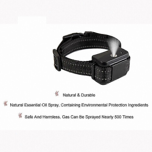 Rechargeable Waterproof Anti-Barking Dog Collar with Automatic Spray for Pet Training 2