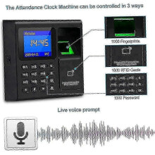 Fingerprint Time Attendance Machine with RFID Card Password Support for Employee