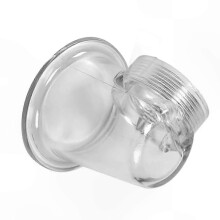 Tapa de prefiltro transparente compatible con bombas de piscina SPS 50, SPS100, SPS75 y SPS25.