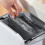 Foldable Wall Mounted Kitchen Trash Can with Lid, 3.2 Gallon Space Saving Under Sink Waste Bin 3