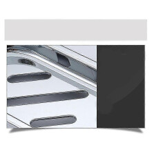 Shower Rail Soap Dish ABS Plastic Silver Adjustable Clip-on Bathroom Holder