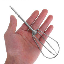 2 Pieces Silver Stainless Steel Mixer Whisk Attachment, Durable Mixing Accessory for Whipping Cream Meringues Batters