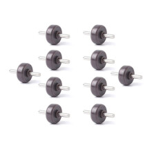 10 ruedas para la base compatibles con los cabezales de aspiradora Dyson V6, V7, V10, V11, V15, DC58, DC59 y DC62 Direct Drive.