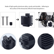 Metal Heatsink Radiator for 3 V3 Print Extruder Hot End Throat Tube Cooling Accessories