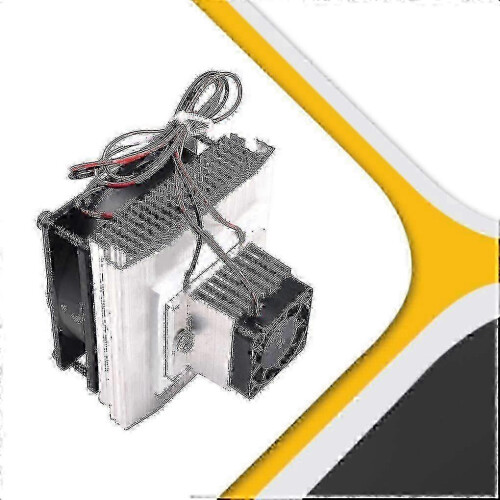 Semiconductor Refrigeration Module Compatible with Mini Refrigerator Cooler Set, Metal 2