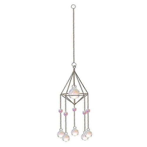 Hanging Crystal Chandelier Sun Catcher for Window Decor Rainbow Maker 2