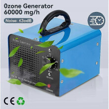 Ozongenerator 60000 mg/u Luchtreiniger Geurverwijderaar Ozonapparatuur voor Gebouwdecoratie