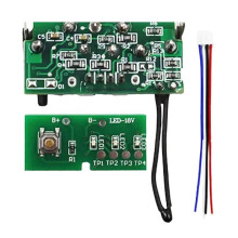 DCB200 10X21700 Lithium Battery Plastic Case BMS PCBA Protection Circuit Board for 18V 20V Box Shell with Sticker