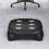 Footstool Zwart Comfortabel Voetsteun Hulpmiddel 3