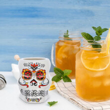 Cocktail Glass Ceramic Cup Hawaii Style White Drinkware for Party Banquet Use