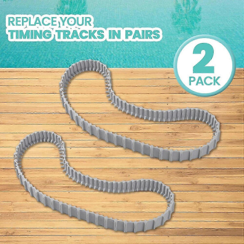 Replacement Rails Compatible with Maytronics Dolphin Robotic Pool Cleaners, Set of 2, Grey 1