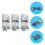 3St Metaal Naaivoet Voornaaimachine Accessoires Multifunctioneel 8