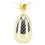 Ananasbecher mit Deckel, 500 ml, Edelstahl, Gold, 19,5 cm 3
