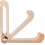 Folding Wall Hook Aluminum Alloy Coat Hook Foldable Space Saving Rounded Corners 4