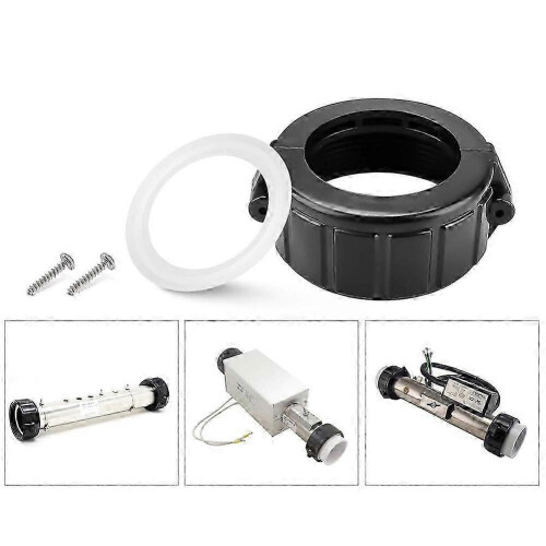 Porca Dividida para Aquecedor de Banheira de Hidromassagem, Compatível com Balboa Gecko 2 Polegadas, com Junta e Parafusos 2