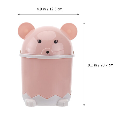 2St Compacte Desktop Afvalbakken Met Praktische 1