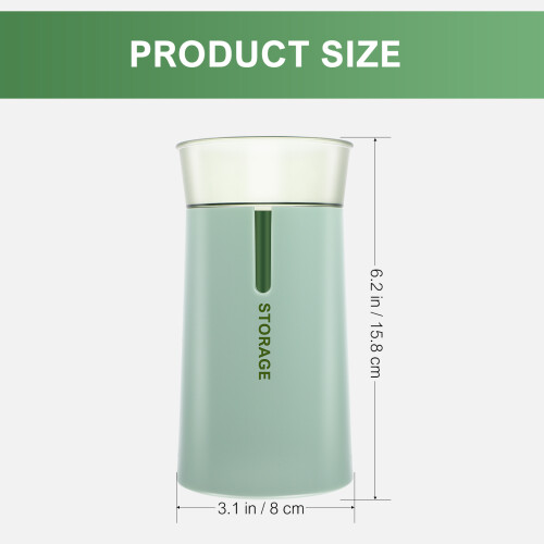 1Groene Plastic Chopstick En Container Voor Netjes Opslaan 1